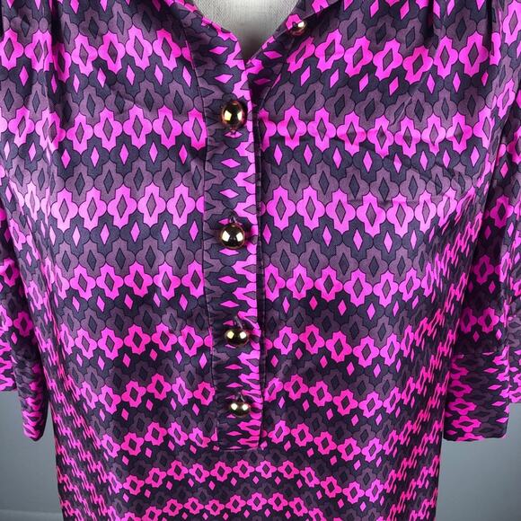Milly Of NY Silk Dress Size 6 - Picture 2 of 9